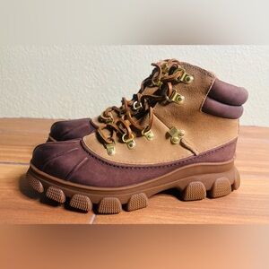 Sperry Women's Brown The Summit Snow Lace Up Ankle Boot Size: 7.5